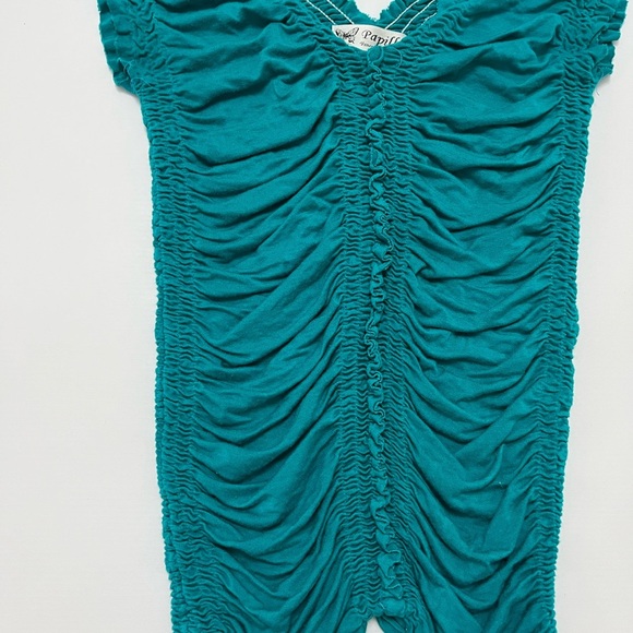 Papillion - Y2K ruched top - size small - Picture 8 of 9